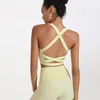 Lu feminino nova cruz linda volta à prova de choque sutiã esportivo colete fiess yoga wear com almofada no peito