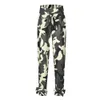 Wysokiej talii spodnie Moda Camo Women Cargo Spring Loose Jogger Spodnie Spodnie dresowe Sashes Streetwear 2xl Pant 210517