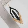 Go2Boho 2021 Fringe Tassel Earrings Miyuki Seed Beads Earring Women Jewellery Pendientes Gift Handmade Woven Ear Rings Jewelry