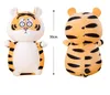 Creative Tiger Pop Pluche Speelgoed Leuke speelgoed Lange Kussen Kawaii Zachte CouShion Kinderen Kerst Nieuwjaar Kinderen Gift CO27