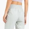 Pantalons de sport décontractés tenues de yoga cordon de serrage pour femmes petit pied lâche course fitness séchage rapide respirant Joffers poche vêtements de sport pantalons