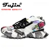 Fujin véritable qualité hommes femmes baskets plate-forme respirant confortable femmes chaussures gros Ins Style tricot chaussette chaussures DW45Y45