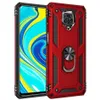 Pour les étuis Xiaomi Redmi Note 9S avec porte-anneau magnétique pour doigt Armure antichoc 9 Prime Mi 10 Ultra 9A CC9pro K30 Couverture arrière