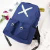 Backpack OFF Hip Hop Fashion White Street Style Shoulder Bag Travel School Bags