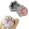 3ML Siliconen Container Non-Stick Jars Roken Containers DAB Case voor Vaporizer Wax Oil Box Cat Paw