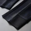 Классические плещевые плещевые мужские брюки роскоши осенью комбинированные ткани эластичные талии мужские размеры 4XL Slim Fit Sport человек мужская
