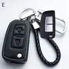 Custodia in pelle per chiave auto per Qashqai J11 X-Trail Juke Micra Murano Tiida Maxima Altima Pulsar Accessori Anello