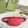 Designer da donna Borsa da donna alla moda Borsa da cintura Borsa da donna in vera pelle Vita Cros Marsupio Borse con chiusura a zip