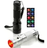 LED RGB Color Changing Torch Flashlight,3W Aluminium Alloy RGB Edison Multi color led flashlight rainbow of colors Flash