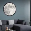 Lampada da parete Specchio per trucco alimentato tramite USB Moon 3 colori di illuminazione 4 Luminosità LED per camera da letto per bagno in piedi o a parete