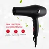 Sèche-cheveux professionnel chaud et froid 2400W puissant sèche-cheveux multifonction 2 vitesses 3 chauffage réglable