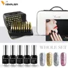 60751K VENALISA 120pcs Nail Gel Polish Kit 12ml Platinum Primer Base Matt Top Coat Set Included Ship Cost4627456