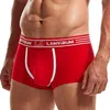 Caleçon jeunesse sport Boxer Shorts hommes sous-vêtements coton coréen Sexy garçons culottes clairon poche sous-vêtement mâle troncs A50