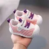 6M-2T الرضيع طفل رضيع فتاة أحذية الربيع الأزياء عارضة حذاء رياضة عدم الانزلاق المطاط لينة الوحيد مولود طفل الأحذية الأولى مشوا 210713
