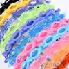 Pinksee Simple Elegant Candy Kleur Dubbellaags Band Twist Plait Clip Voorhaar Clips Hoop Damesmode Hoofdtooi Barrettes