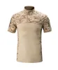 Militär Armé T-shirt Mäns Kortärmad Camouflage Tactical Male Swat Hunt Combat Multicam Camo T 210629