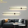 Modern LED vägglampa till sovrum säng dekoration vägg ljus vardagsrum matsal dimbar inomhus belysning minimalistisk ljus 210724