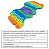 Le dernier jeu de grande taille Fidget Toy Rainbow Chess Push Bubble Fidgets Sensory Toy pour les jeux interactifs parents-enfants