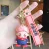 Jujutsu Kaisen Keychain Man PVC Gojo Satoru Keyring Women Cartoon Couples Anime Key Holder for Key Fashion Cute Metal Porte Clef