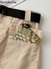 Nomikuma hajuku höga midja shorts kvinnor solida färgfickor casual lösa korta byxor sommar koreanska pantaloner med sashes 210514