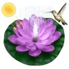 Solar Fountain Bird Bath Lotus Waterscape Garden zwevende waterfontein voor vogel bad vissen tank poolgarden decoratie tuin y2521210