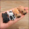 ديكور المنزل Gardencute صغير الفرنسية bldogs المغناطيس Slee سلسلة chag diy ملصقات مغناطيسية الكرتون ألعاب صغيرة دمية لاستنزاف الثلاجة