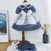 Été bébé filles vague point robes à manches courtes enfants enfants fille princesse vêtements + shorts 210521