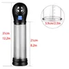 NXYSex pump toys Penis Enlargerment Vacuum Pump Electric Male Masturbator Sex Machine Penile Massager Training Water Enlarger For Men 1125