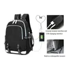 King Crown Curry Fans Backpack NO30 Women Men Multifunction USB Charging Laptop School Travel Bags For Boys Girl7275667