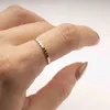 14K Gold Rempli Boho Gold Bijoux Anillos Mujer Empilement minimaliste Bohemian pour femmes Bague minimaliste