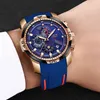 Lige Nuovi Orologi da Uomo Top Luxury Brand da Uomo Orologio Sportivo Unico da Uomo al Quarzo con Data Orologio da Polso Impermeabile Relogio Masculino Q0524