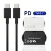 25W 1M 3ft typ C -kabelladdare USB Micro Phone Cables för Samsung Huawei HTC Xiaomi Android -telefoner