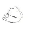 Hollow Bat Eyeglasses Chains Black Women Metal Sunglass Chain for Gift Party Fashion Accessories Wholesale Price