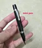 new arrival whole black metal mini ballpoint pen school office stationery luxury Writing pocket refill pens Gift5291249