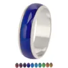 2021 Mood Ring Fashion Change Color enligt din blod6mm i bredd 1 8G PC242O