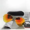 Yüksek kaliteli cam lens politikası klasik gözlük erkekleri kadın güneş gözlüğü UV400 marka tasarımcısı 58mm 62mm gradyan aynası unisex güneş cam222z