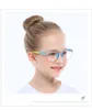 2021 Huishouden Sundries 2231 Optische TR90 Glass Heren en Dames Vlakke lens Round Fashion Goggl Children's Eye Frame