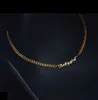 ホイップチェーンネックレスオールドイングリッシュラディステインルスティールネックレスカスタマイズされた名前Necklace2153493275