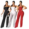 벌크 Womens Jumpsuits Rompers 우아한 패션 솔리드 바디 콘 스트라이블러 Playsuit 풀오버 편안한 클럽웨어 판매 의류 K7383