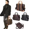 mens black leather tote