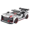 PANLOS 350 Stück Stadt GP2 Super Racing WRC Bester Fahrer Champion Modell GT Speed Auto DIY Kinderspielzeug Aufkleber Geschenk Bausteine Q0624