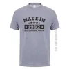 Made In 1982 T Shirt Men Cotton Summer O Neck Birthday Gift ops ee Funny Man shirt 210714