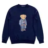 US SIZE Sweatshirts Thick cotton tracksuits high quality print bear sweater men long sleeves Sweatshirt