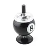 Nunber Stainless Steel Creative Snooker Balls Ashtray Billiards Model Tobacco Jar ( Numbers are Random Delivery )