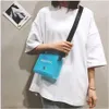 Damenmode PVC Tasche Jelly Candy Sommer Strand Handtasche Messenger Tote Handtasche Tasche Klare transparente Umhängetasche Großhandel