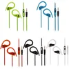 Atacado Earhook 3.5mm esporte fone de ouvido fone de ouvido com fio com microfone para samsung xiaomi alta qualidade Bass para celular