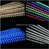 Decorations 305080Cm Shower Tube Outdoor Meteor Rain Waterproof 8 Tubes Led String Light For Christmas Wedding Party Decoration Ebooi Klqgf