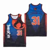 Film Love and Basketball Quincy McCall Movie Jersey 22 HipHop Camo 2000 All Stitched Team Color Blue Hip Hop Breathable For Sport Fans Pure Cotton HipHop Top Quality