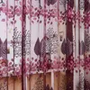 Tende per tende 1 pezzo di zanzariere moderne ed eleganti con tende rosa e viola progettate per il soggiorno