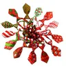 Cravate de Noël pour animaux de compagnie Colliers de chien de Noël fournitures pour animaux de compagnie Noeud papillon pour chien Cravates pour chiens Cravates 5.5 * 10cm